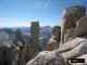 Cathedral Peak - vrcholové bloky