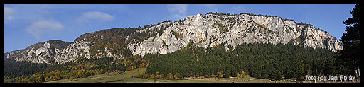 Hohewandské panorama z kempu