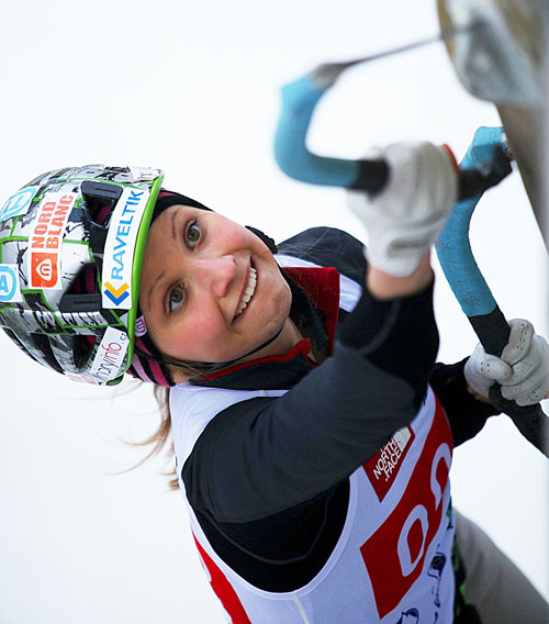 Lucie Hrozová na závodě v Cheongsongu 2011