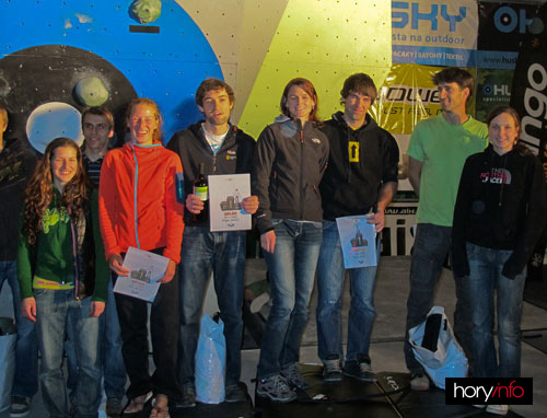 Boulder X, Džanglí,Kotrbová,Šeliga,Kudrová,Š. Stráník,Kostruhová,M. Stráník,Spilka,Růžičková