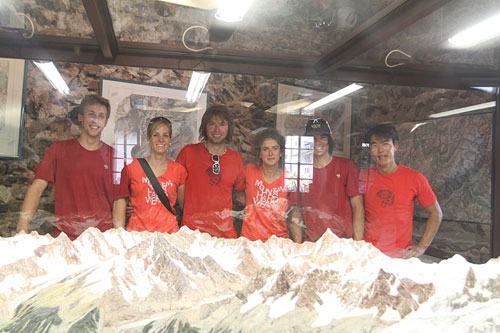 Zleva, Milos (Czech), Denise (Swiss), Luca (Italy), Aude (France), Bojan (Slovenia), Sang (Belgium)