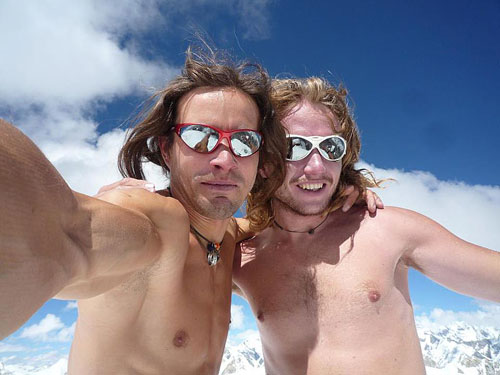 Na vrcholu Great Trango