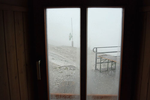 Pohled z Adamek Hütte