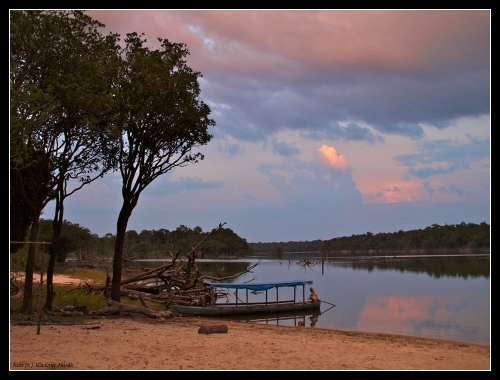 Rio Urubu v Amazonii