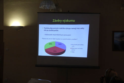 Fyzická připravenost – výsledky výzkumu Vysokohorská nemoc – krátký výzkum