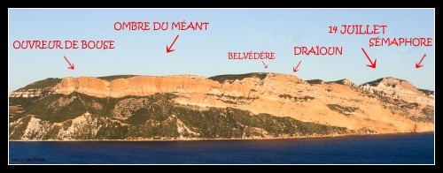 Pohled na Cap Canaille
