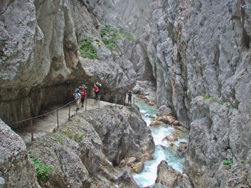 Soutěska Hoellentalklamm