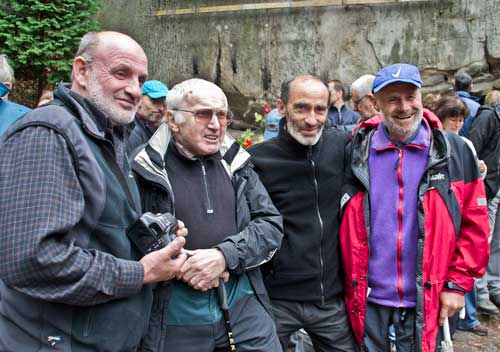 Pepek Rybička, Vašek Širl, Igor Koller a Sylva Talla