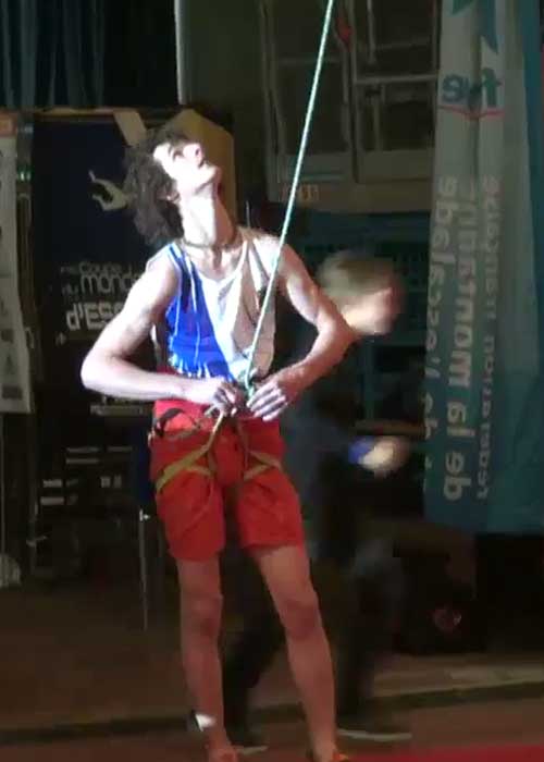 Adam Ondra v semifinále