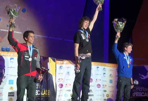 Sean McColl, Adam Ondra, Gautier Supper