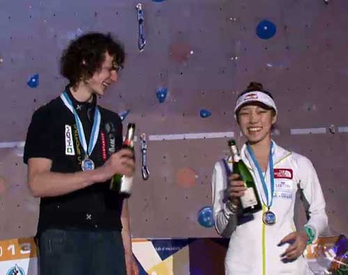 Adam Ondra a Jain Kim