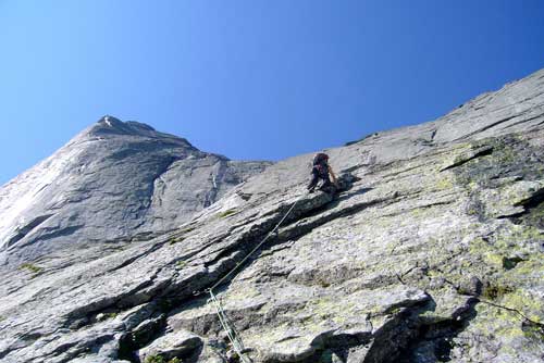 Via Cassin, Piz Badile