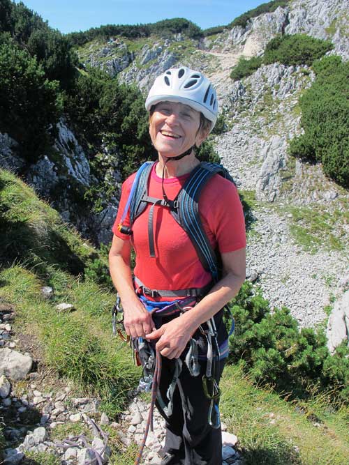 Dámské triko Sport model 2013, test na Salzburger Hochthronu