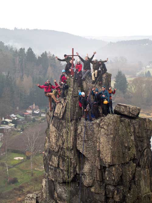 Část horyinfa na jehle