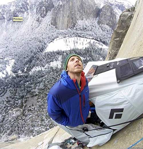 Tommy Caldwell na El Capu