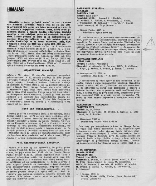 Sborník ČS expedičního horolezectví 1965-1977