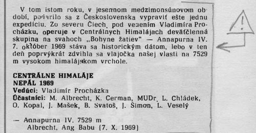 Sborník ČS expedičního horolezectví 1965-1977