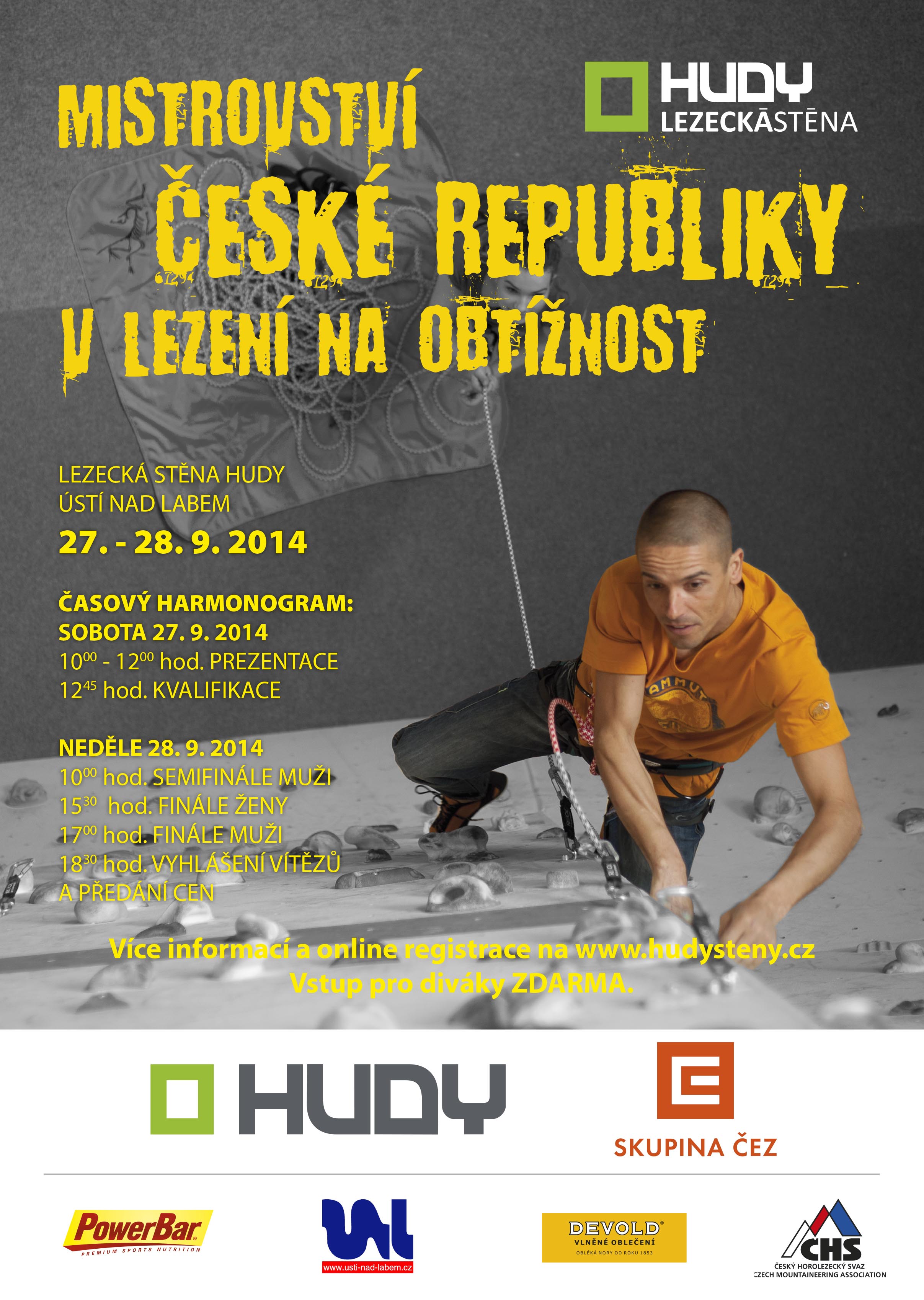HUDY MČR obtížnost 2014
