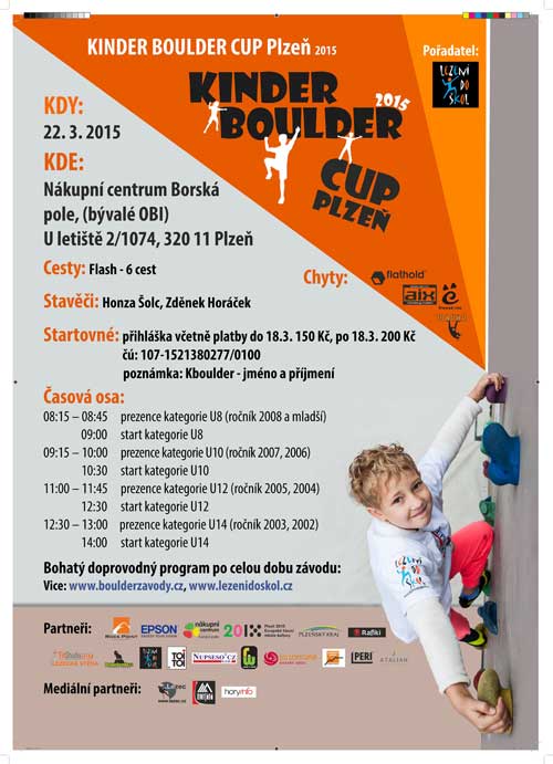 Kinder Boulder Cup 22. 3. 2015
