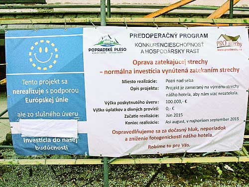 Cedule na Popradskom