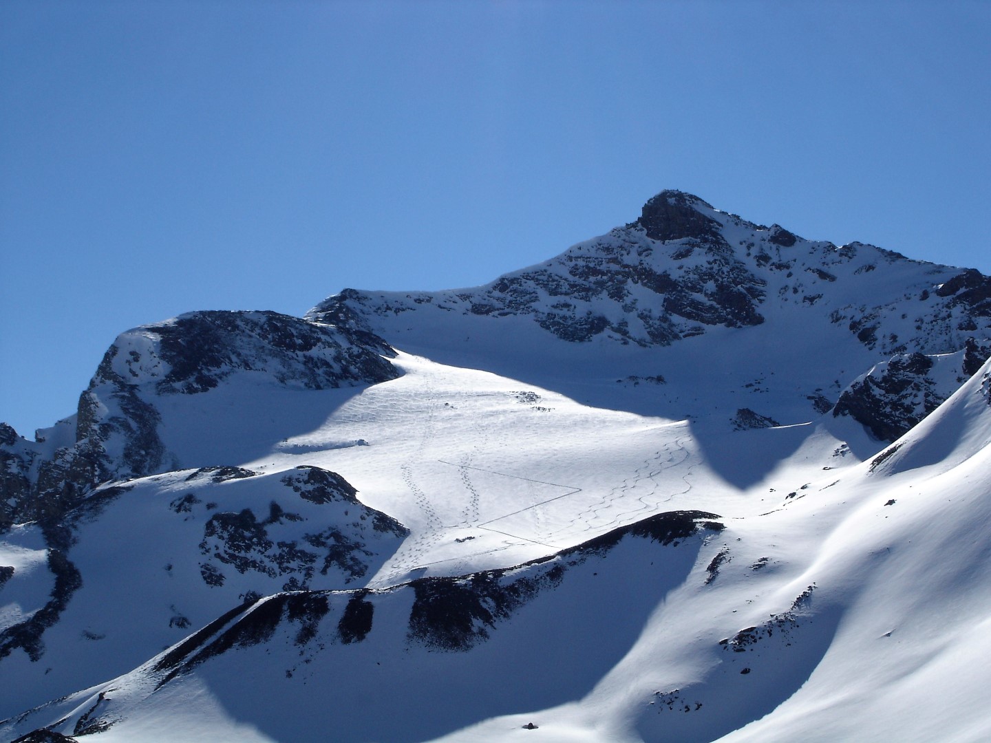 Vrchol Piz Tasna