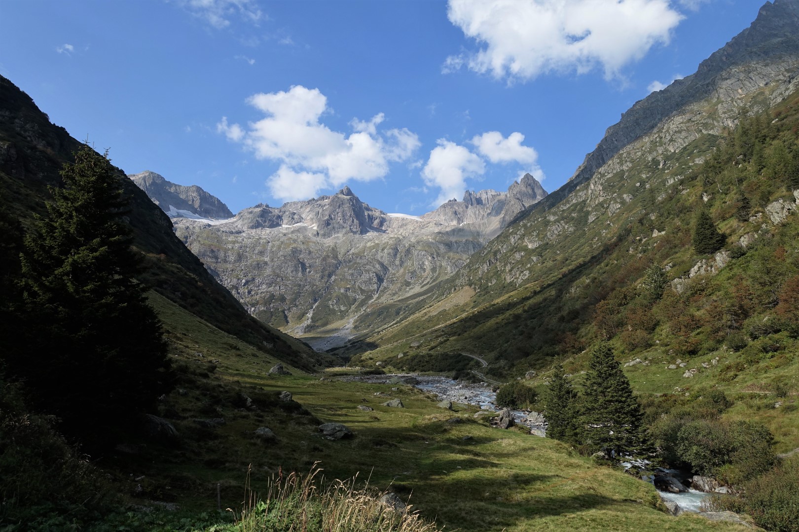 Nástup na Sewenhütte