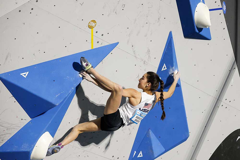 IFSC Seoul Climbing World Cup 2023 - Seoul (KOR), 30 April: Brooke Raboutou